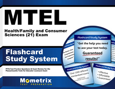 MTEL Health/Family and Consumer Sciences (21) Exam Flashcard Study System