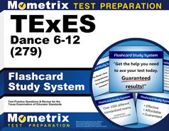 TExES Dance 6-12 (279) Flashcard Study System